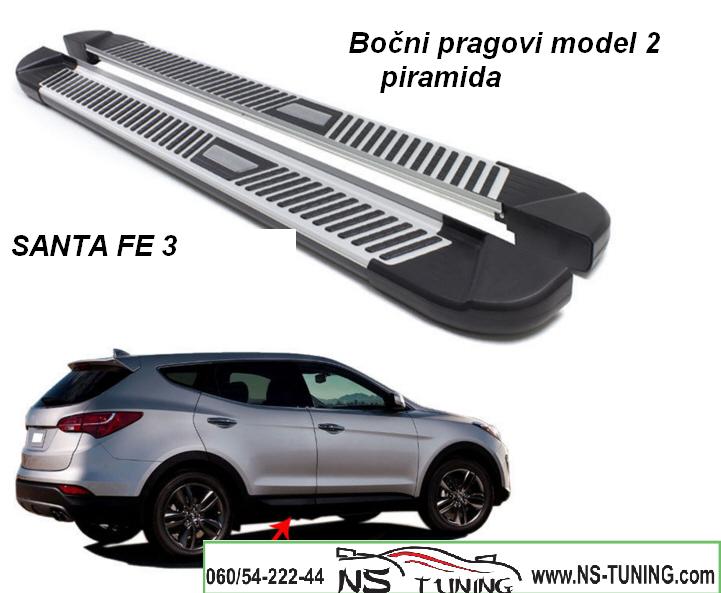 hyundai santa fe ix 45 alu bocni pragovi ugradnja novi sad